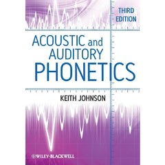 Acoustic & Auditory Phonetics (3E 11)