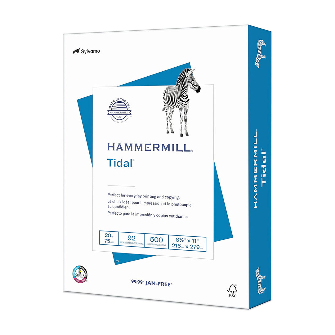 Hammermill Tidal MP 8.5"x11" 20lb Copy Paper 500 Pack