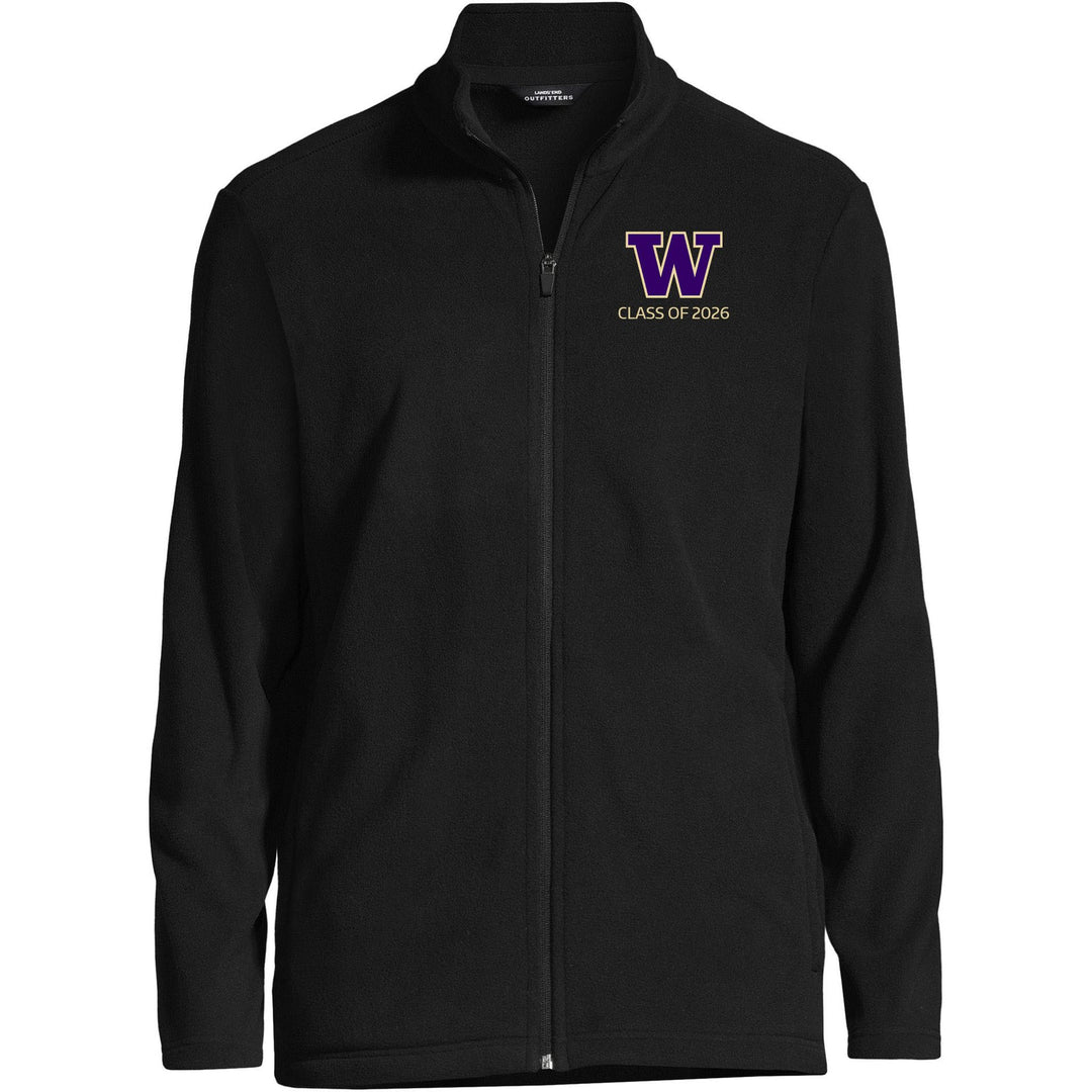 Lands' End Men's UW Class of 2026 ThermaCheck Fleece Full Zip
