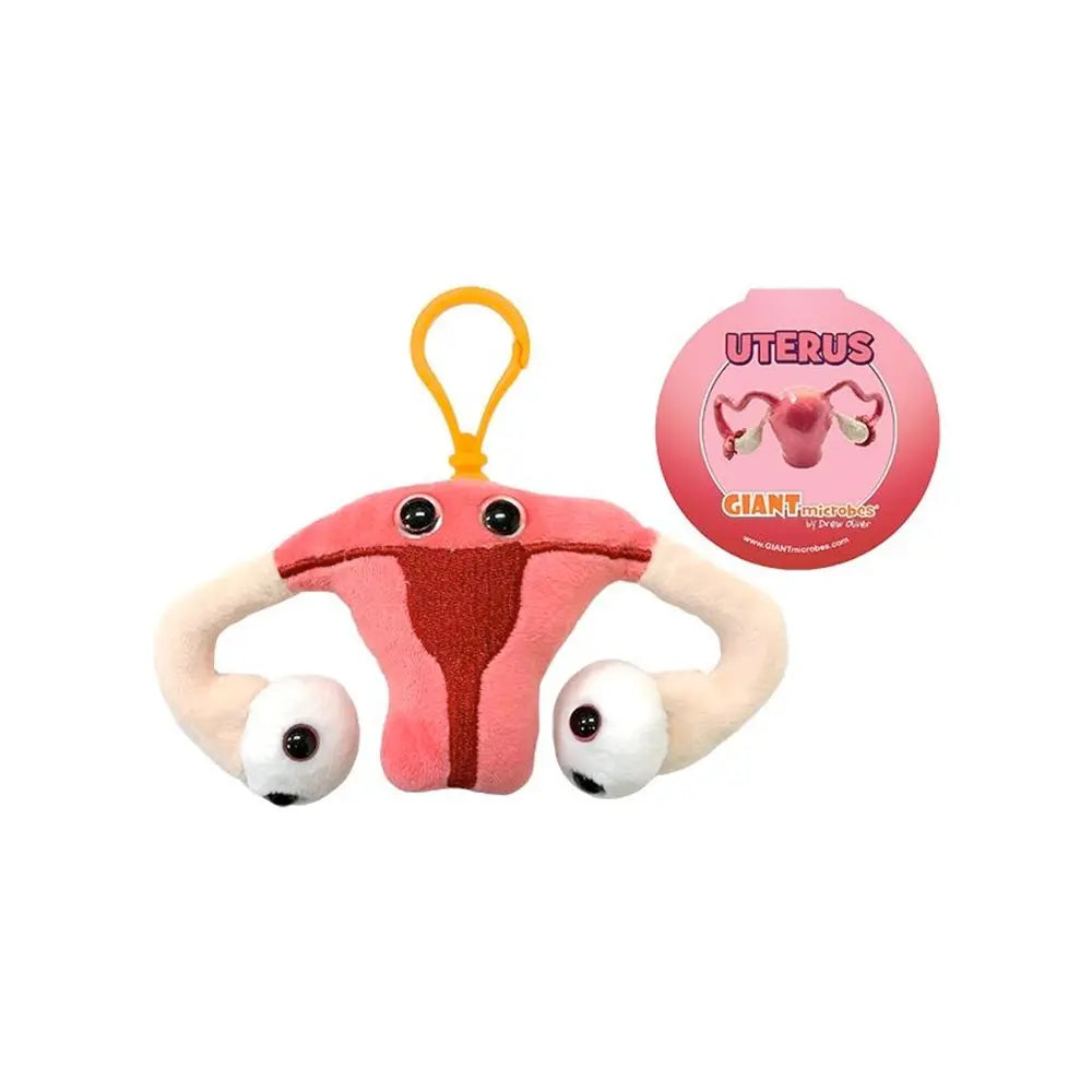 GIANTmicrobes Uterus Keychain Plush