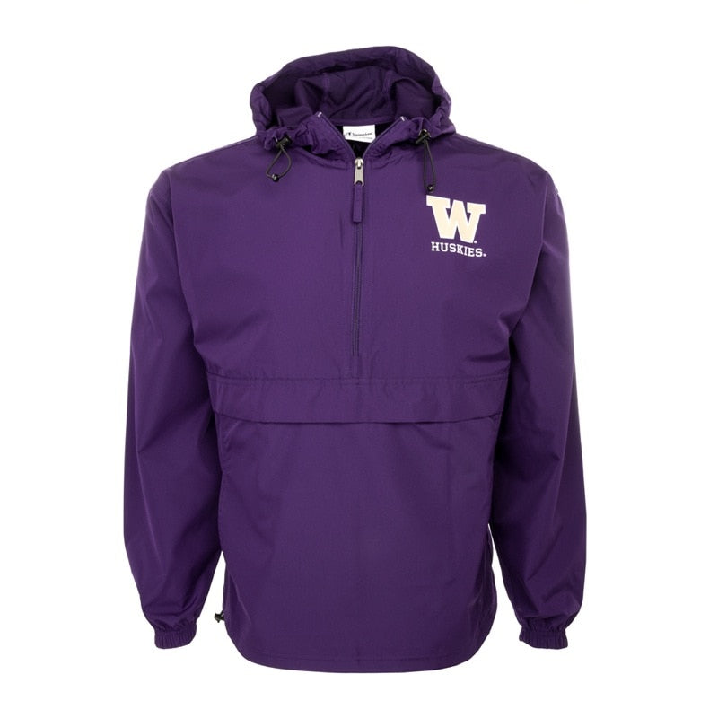 Champion Unisex W Pack and Go Half-zip Jacket