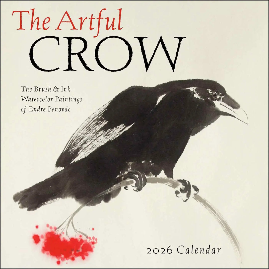 The Artful Crow 2026 Wall Calendar
