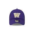 New Era Purple 9Forty A Frame Trucker Hat Front thumbnail