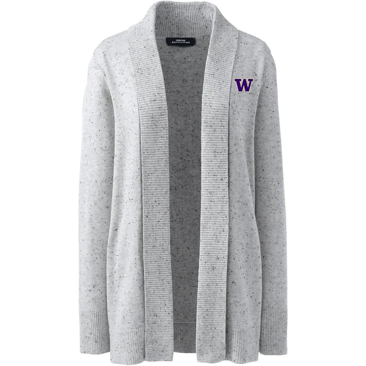 Lands' End Women's UW Cotton Modal Shawl Collar Cardigan Sweater
