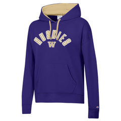 Champion Women's FW25 Applique Huskies Hoodie