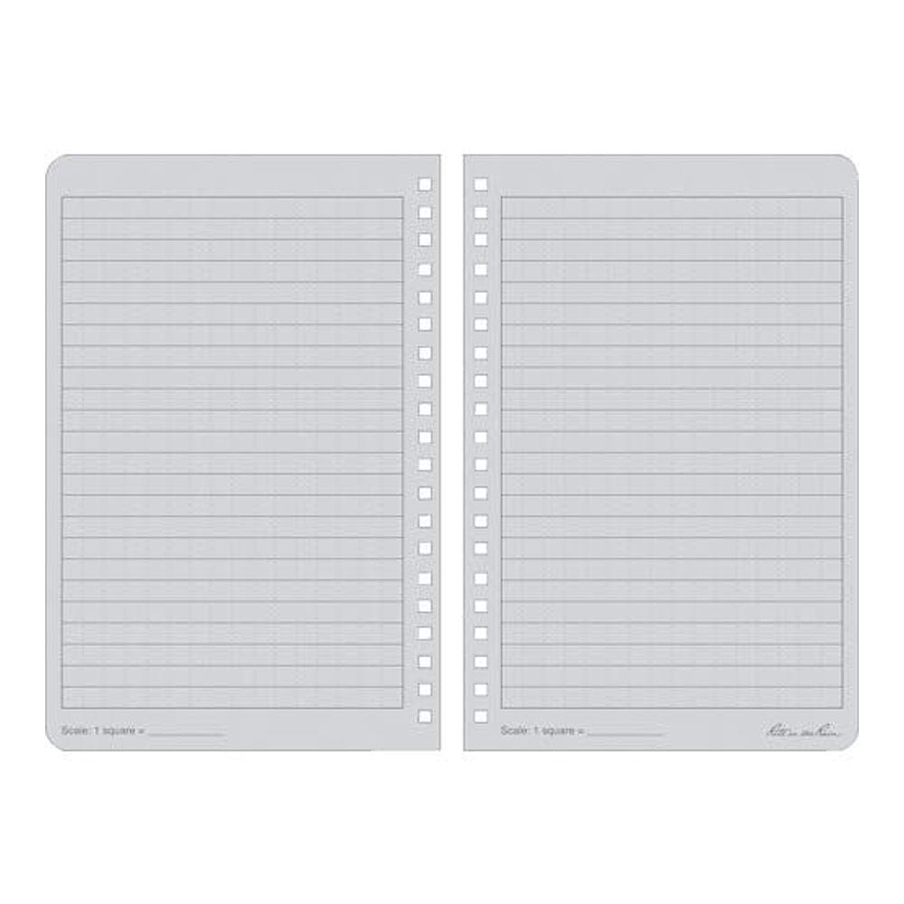 Rite in the Rain Black 4-7/8"x7" Spiral Notebook 32ct