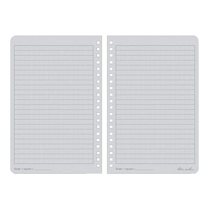 Rite in the Rain Black 4-7/8"x7" Spiral Notebook 32ct