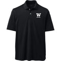 Lands' End Men's UW Bothell Polyester Polo Black thumbnail