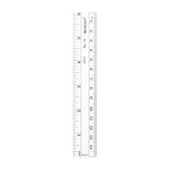 Westcott 6" 15cm Inch/Metric Flexible Plastic Ruler