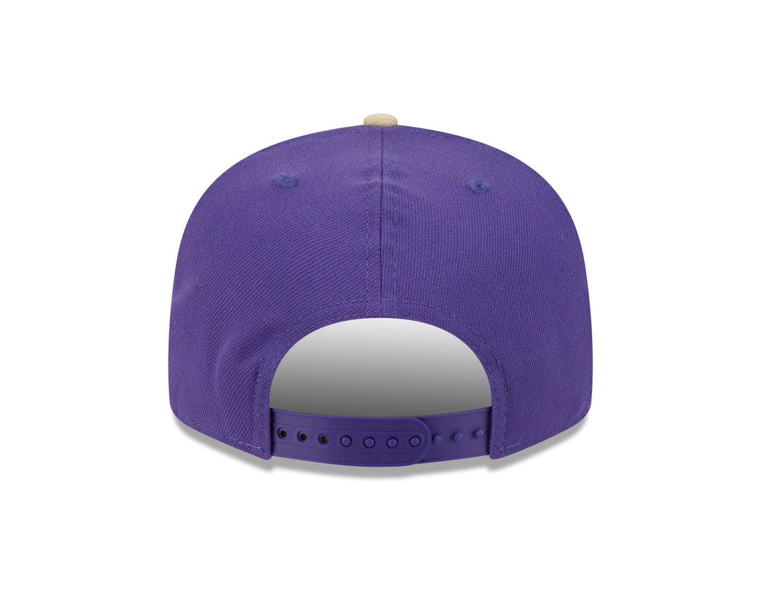 New Era Purple 9Fifty Gold Bill Snapback Hat