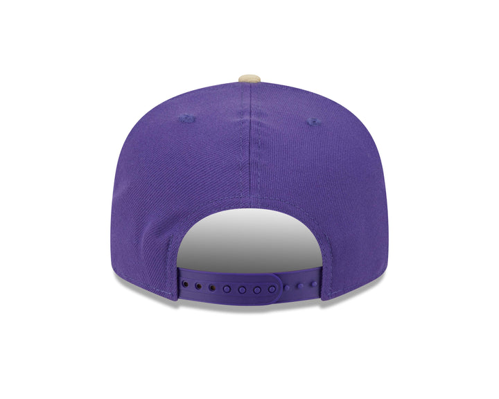 New Era Purple 9Fifty Gold Bill Snapback Hat