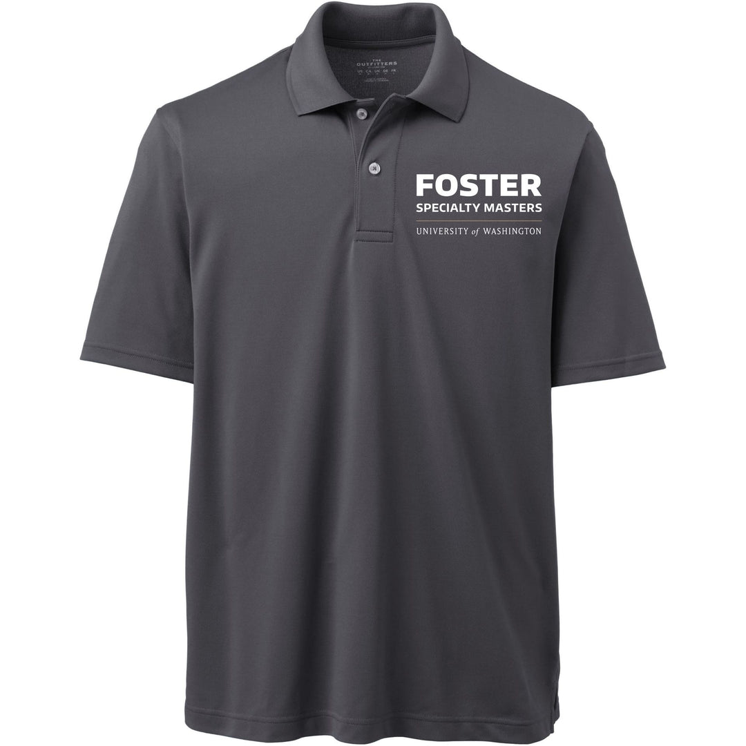 Lands' End Men's UW Foster Specialty Masters Flex Pique Polo