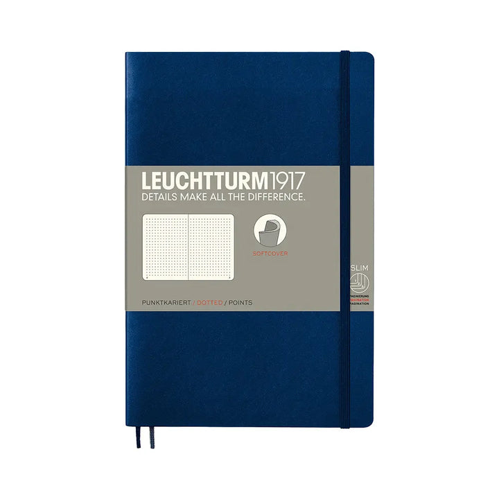 Leuchtturm 1917 B6+ Paperback Softcover Notebook 123ct