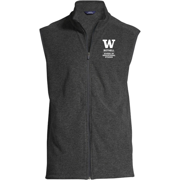 Lands' End Men's UW Bothell School of Educational Studies Thermacheck Fleece Vest