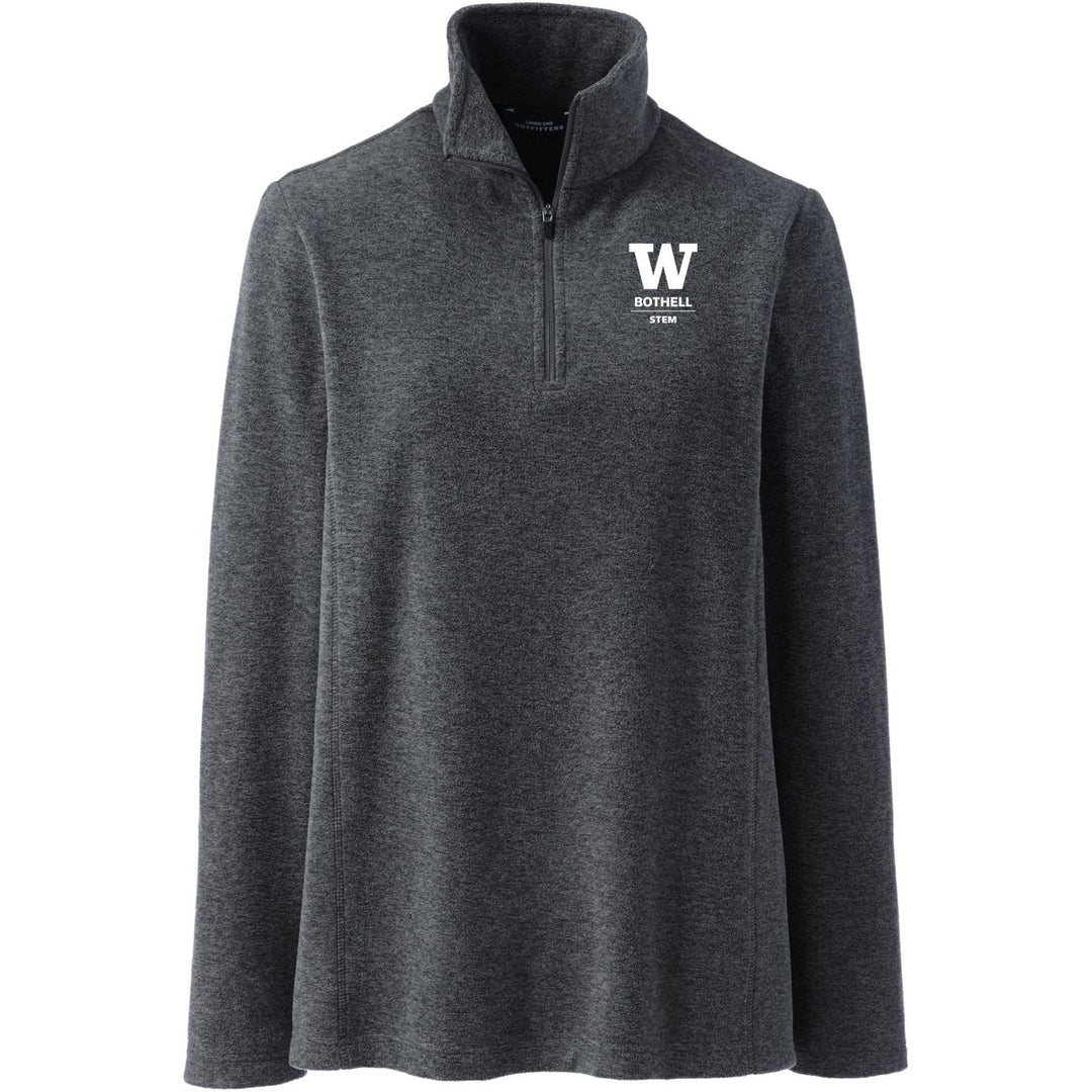Lands' End Women's UW Bothell STEM Thermacheck Fleece Quarter Zip