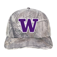 Legacy Faded Wood Camo Washington Huskies Heritage Snapback Hat Hover