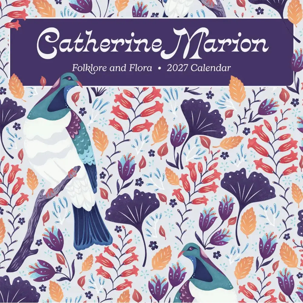 Catherine Marion Folklore and Flora 2027 Wall Calendar