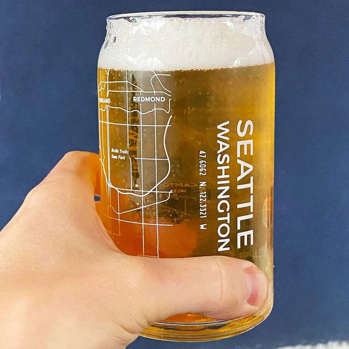 Narbo The Can Seattle Map 16oz