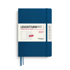 Photo of Leuchtturm 2027 Dotted A5 Weekly Hardcover Planner Notebook.