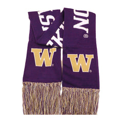 Photo of Logofit Unisex Purple Washington Huskies Blindside Reversible Scarf.