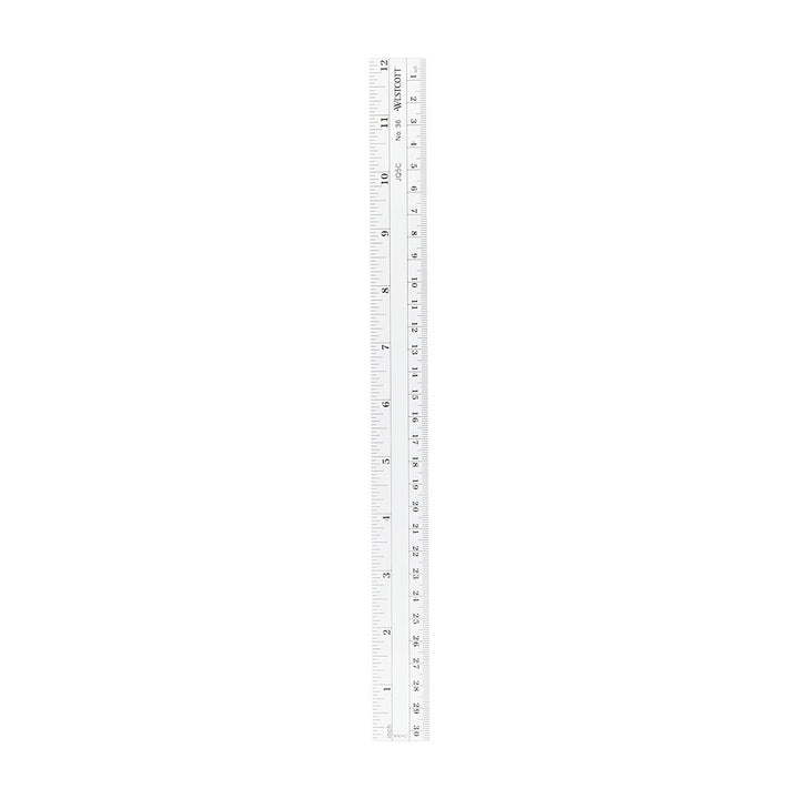 Westcott 12" 30cm Inch Metric Plastic Flexible Ruler