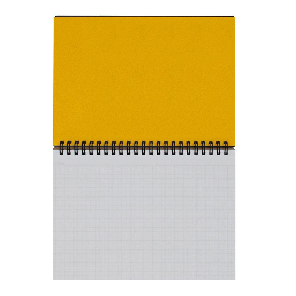 Maruman Black Mnemosyne 5mm Grid Top Spiral Notebook 70ct