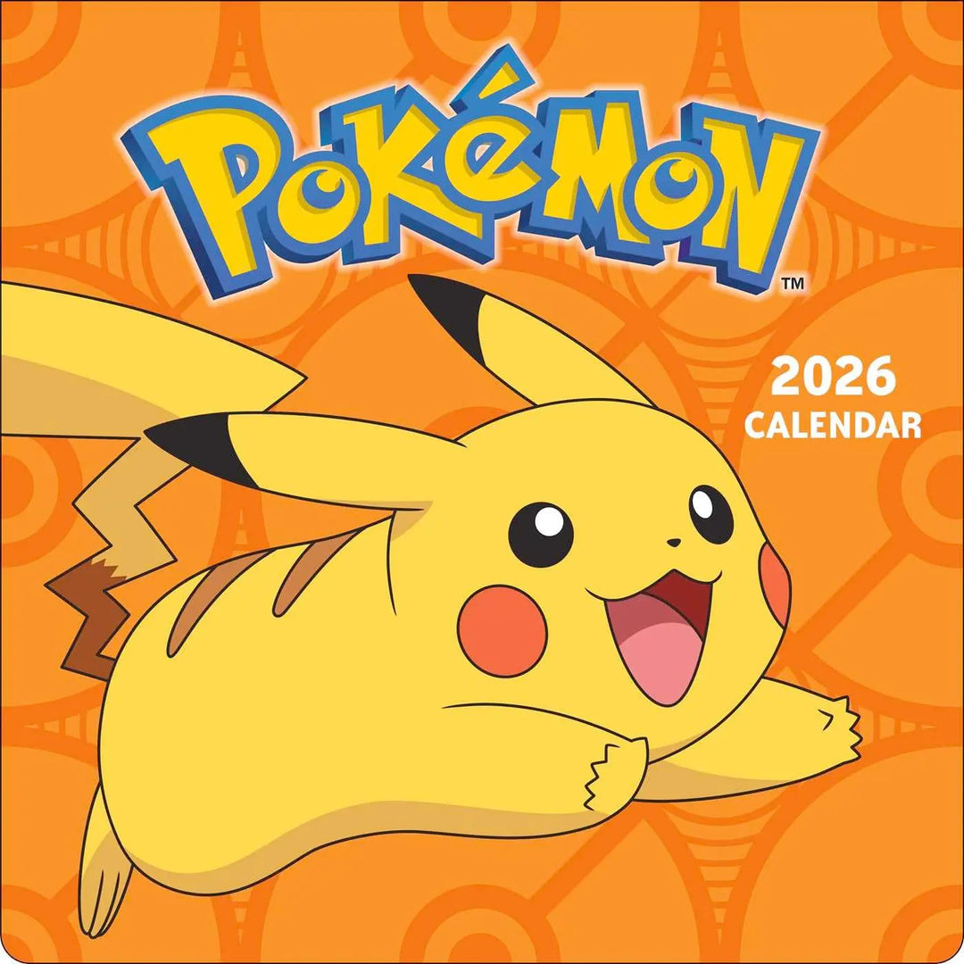 Pokémon 2026 Wall Calendar