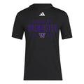 adidas Men's Issued By Washington D4T Hooded Short Sleeve Tee Front thumbnail