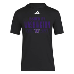 adidas Men's Issued By Washington D4T Hooded Short Sleeve Tee