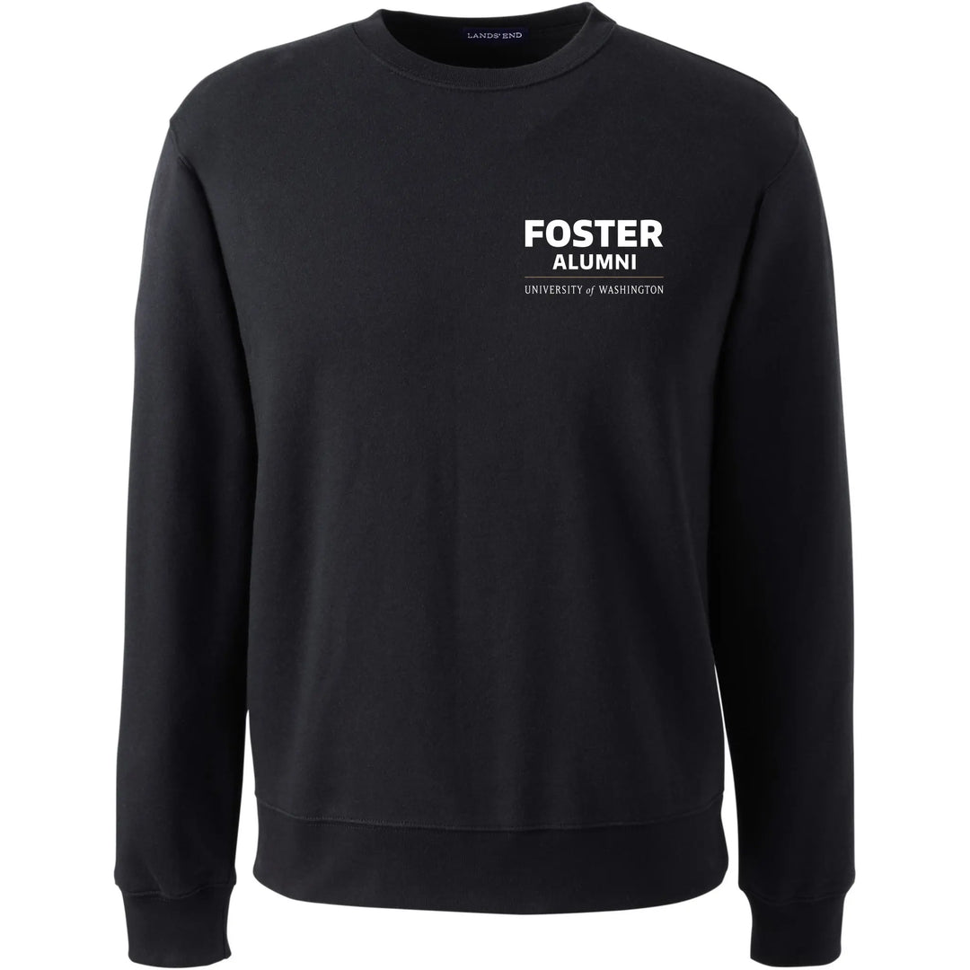 Lands' End Unisex UW Foster Alumni Crewneck Sweatshirt