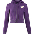 Hype and Vice Women's W Mia Full Zip Hoodie Front thumbnail