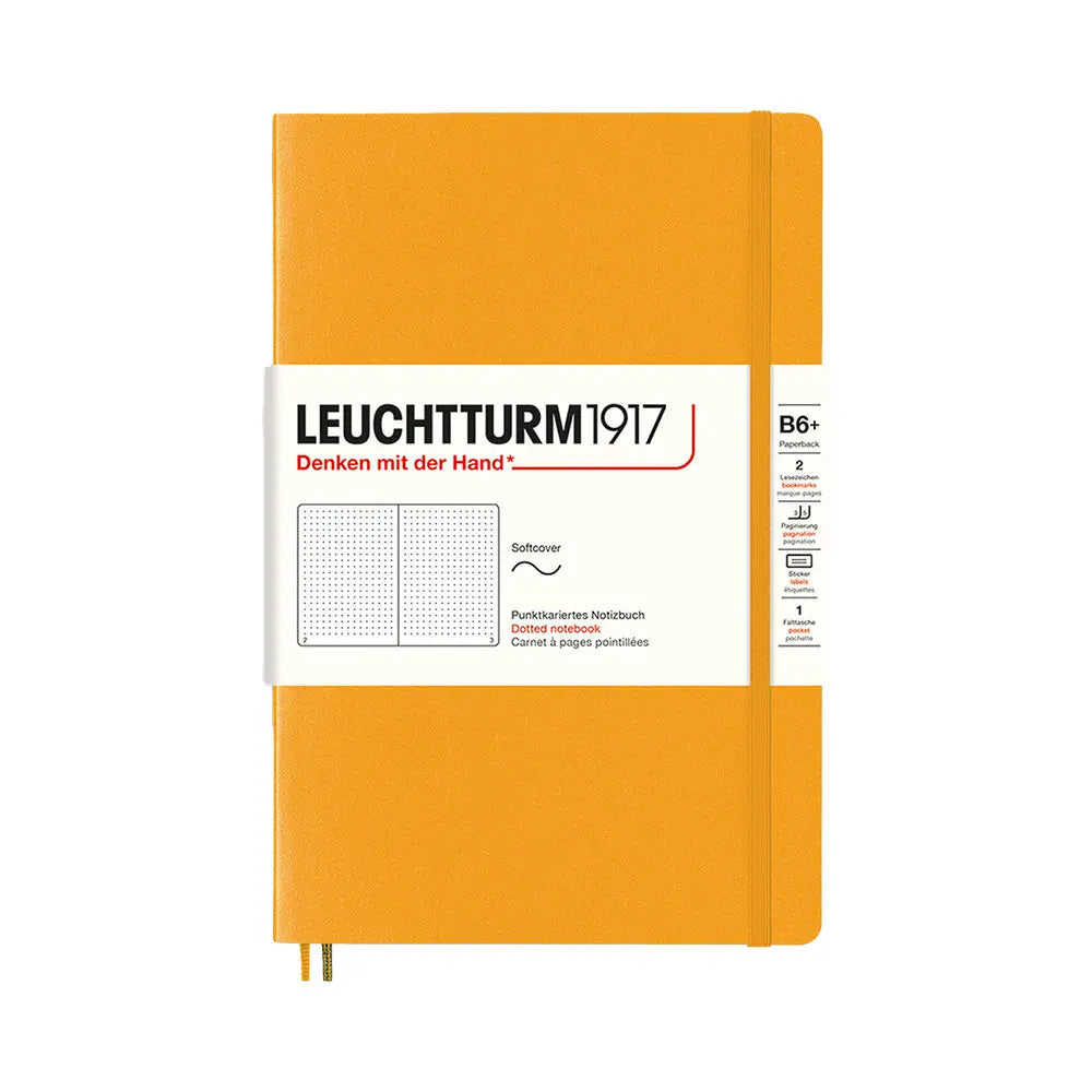 Leuchtturm 1917 B6+ Paperback Softcover Notebook 123ct
