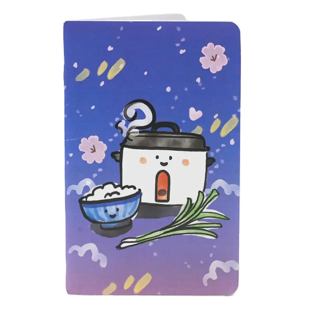 Brightspot Design Rice 5.5" x 3.5" Stapled Notebook