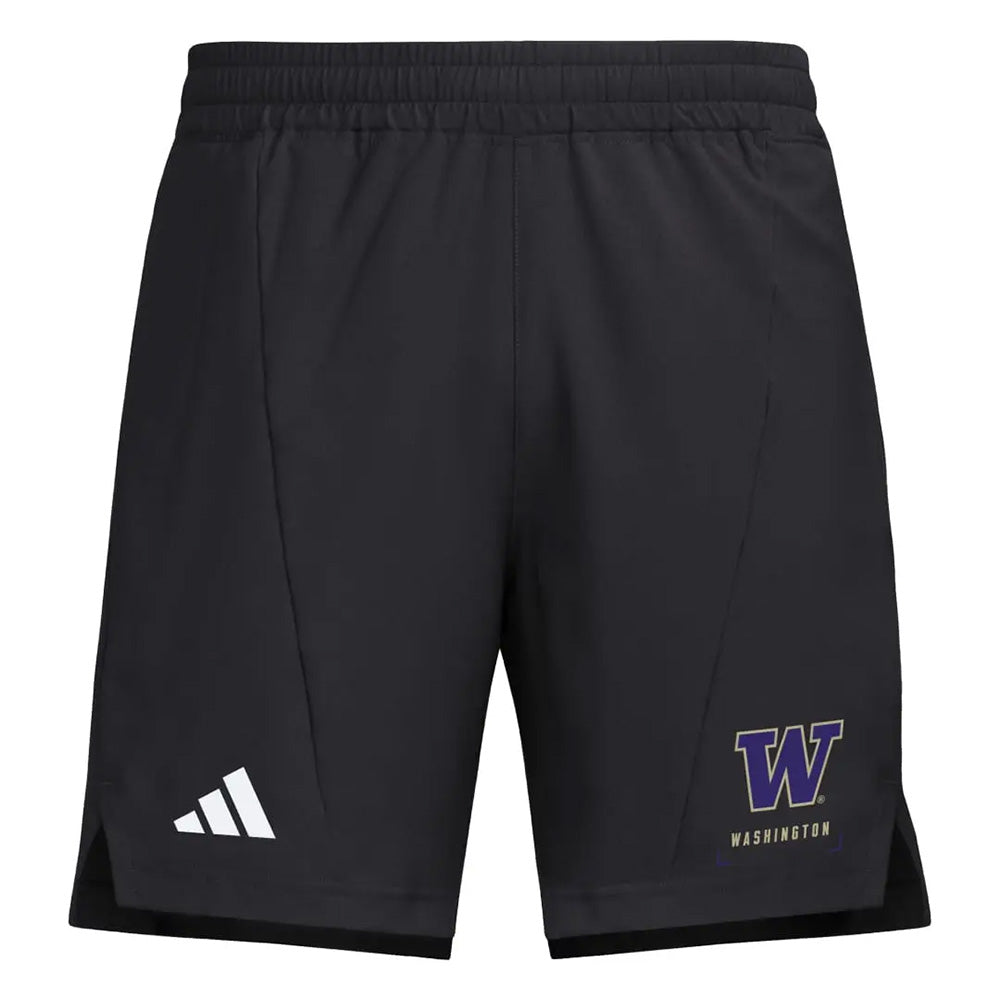 adidas Men's Washington Huskies Icon D4T Woven Short 7"