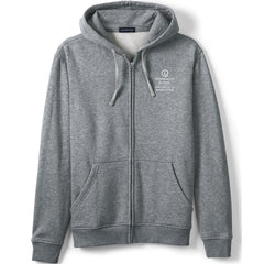 Lands' End Unisex UW Information School Full Zip Hoodie Sweatshirt Gray Hover