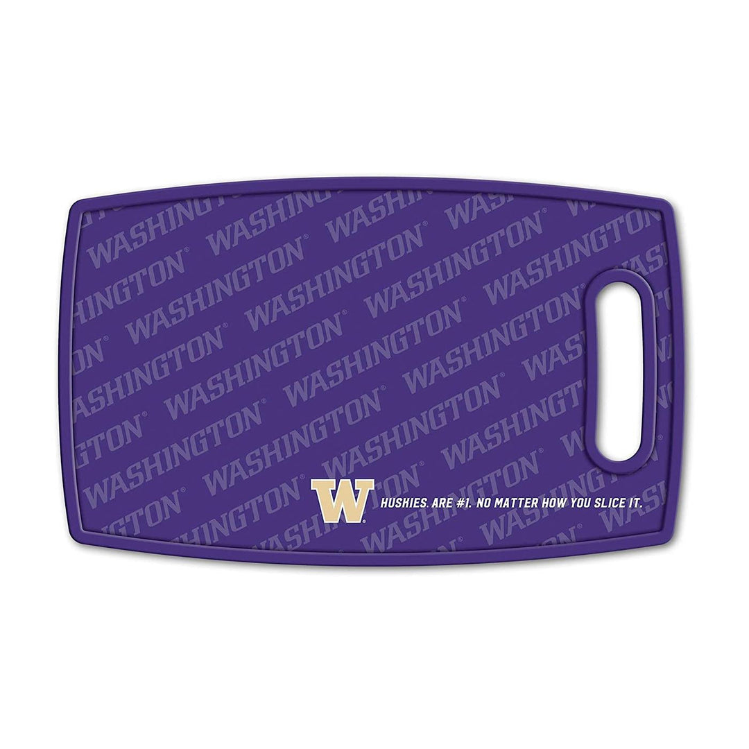 You the Fan Purple Washington Huskies Logo Series Cutting Board