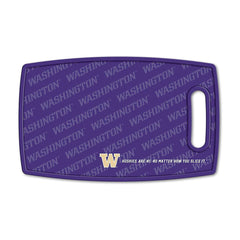 You the Fan Purple Washington Huskies Logo Series Cutting Board