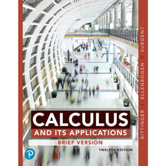 MyLab Math for Calculus & Its Applications (12E 20)