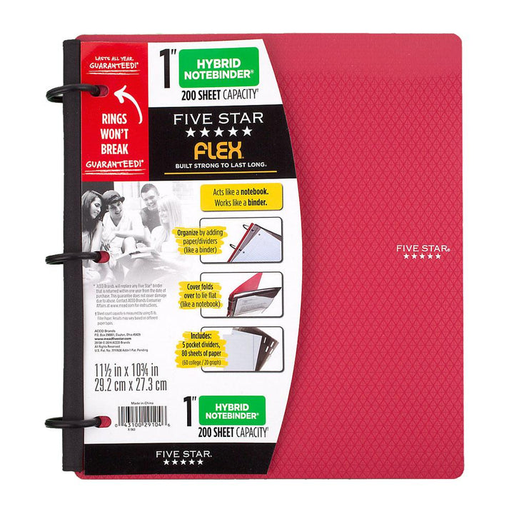 Five Star Flex Hybrid Notebinder
