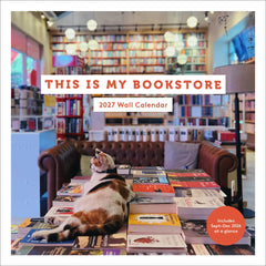 Photo of This Is My Bookstore 2027 Wall Calendar.