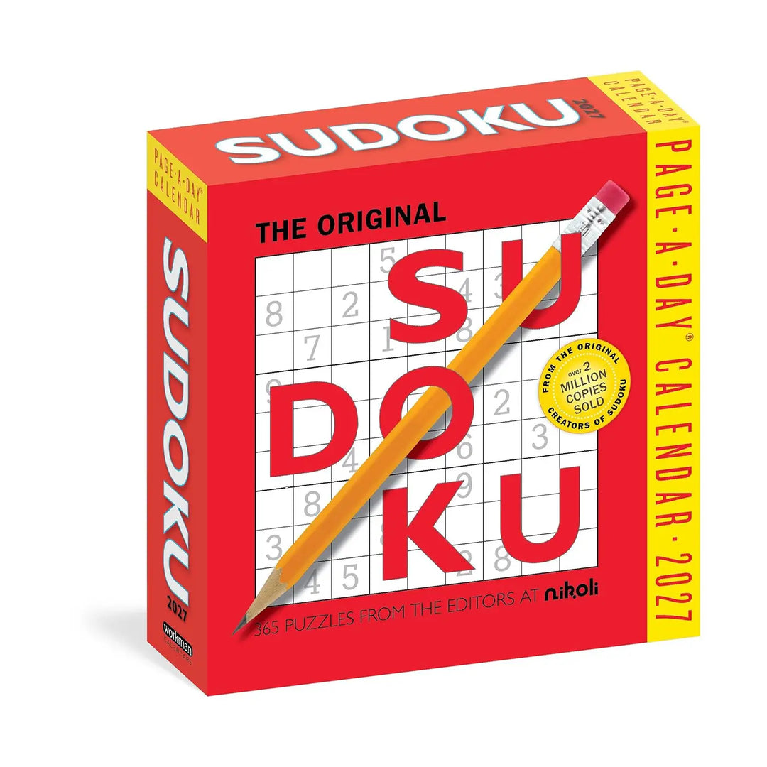 Original Sudoku Page-A-Day 2027 Calendar