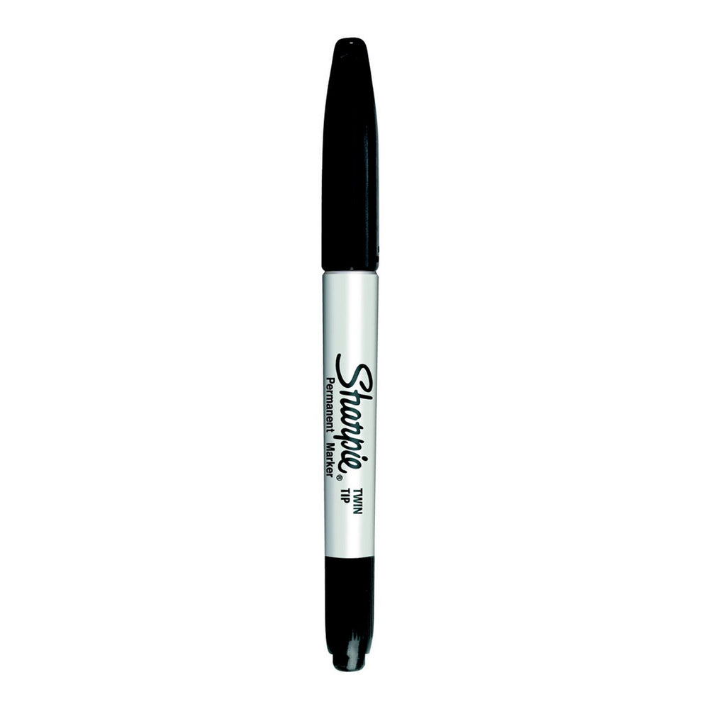 Sharpie Extra-Fine Dual-Tip Permanent Marker#color_black
