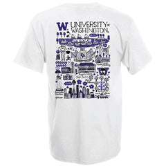 Camp David Unisex UW Julia Gash Short Sleeve Tee Back Hover