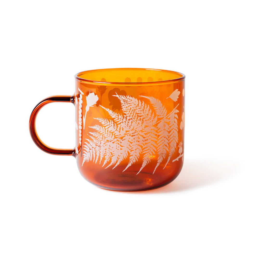 Fringe Fleur Found Botanicals Glass Mug 14oz