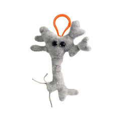 GIANTmicrobes Brain Cell Keychain Plush
