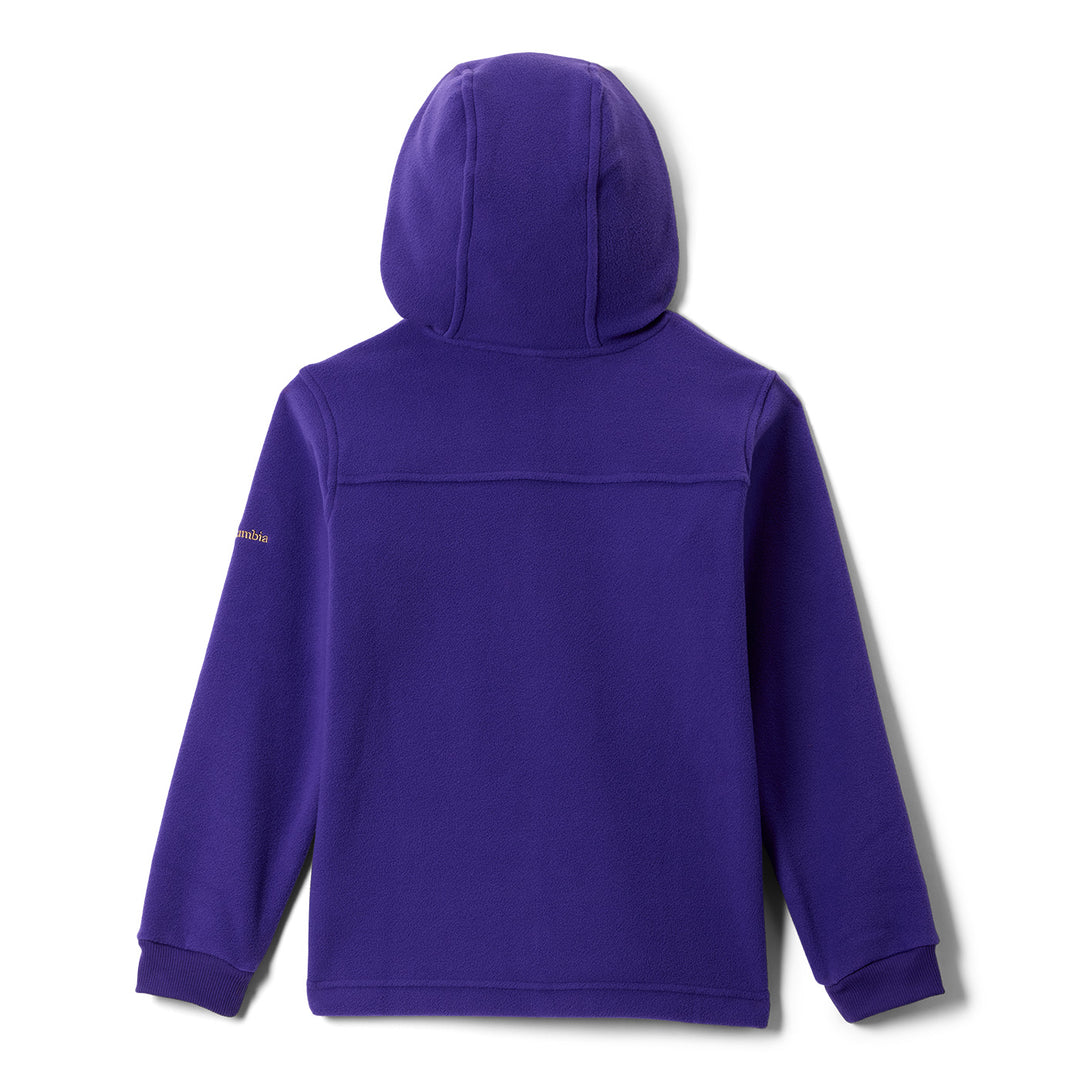 Columbia Kids' Purple Washington Huskies Flanker Fleece Full Zip Hoodie Jacket