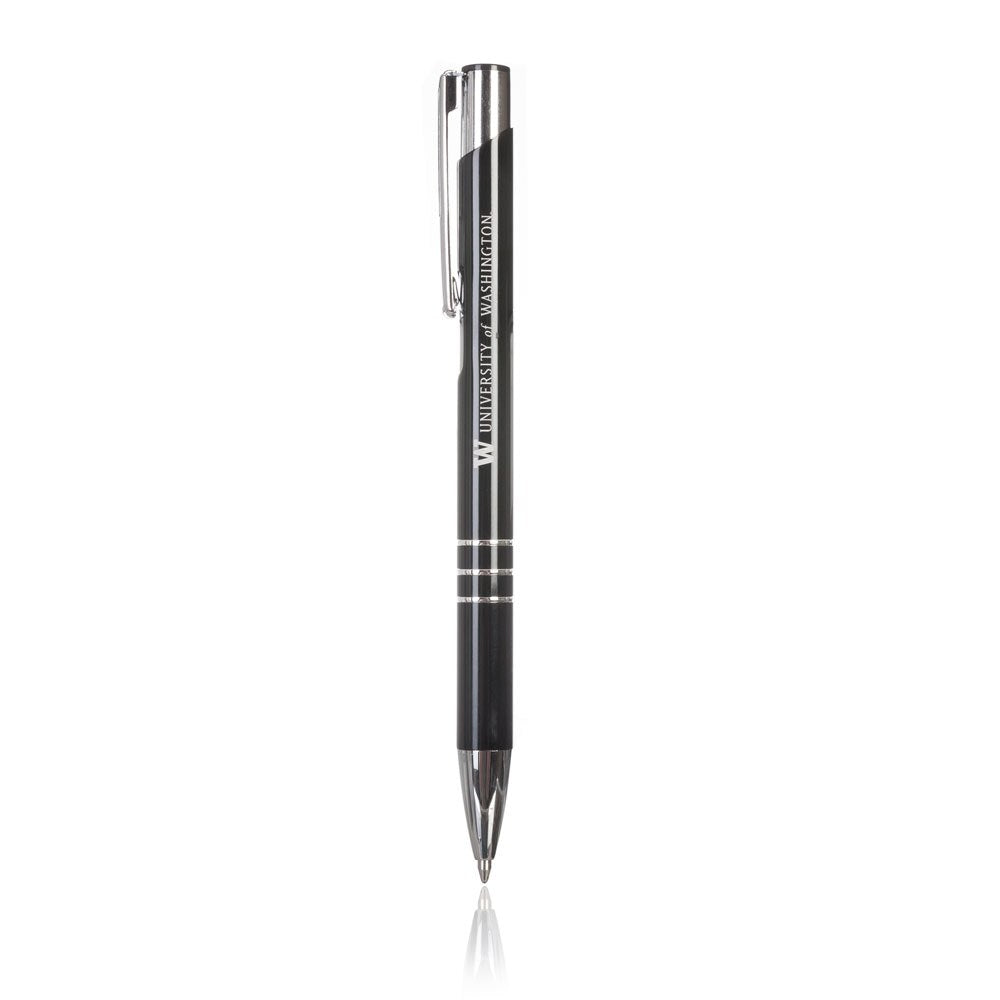 LXG Black W University Of Washington Aura Pen