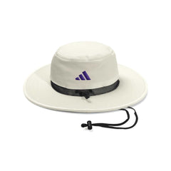 adidas Cream White 2025 Huskies Wordmark Wide Brim Sun Hat