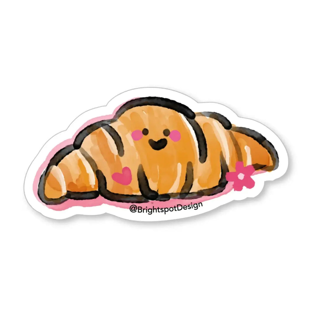 Brightspot Design Croissant Sticker