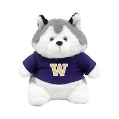 Mascot Factory Chubby Wubby Husky Plush w/ Tee 9.5"